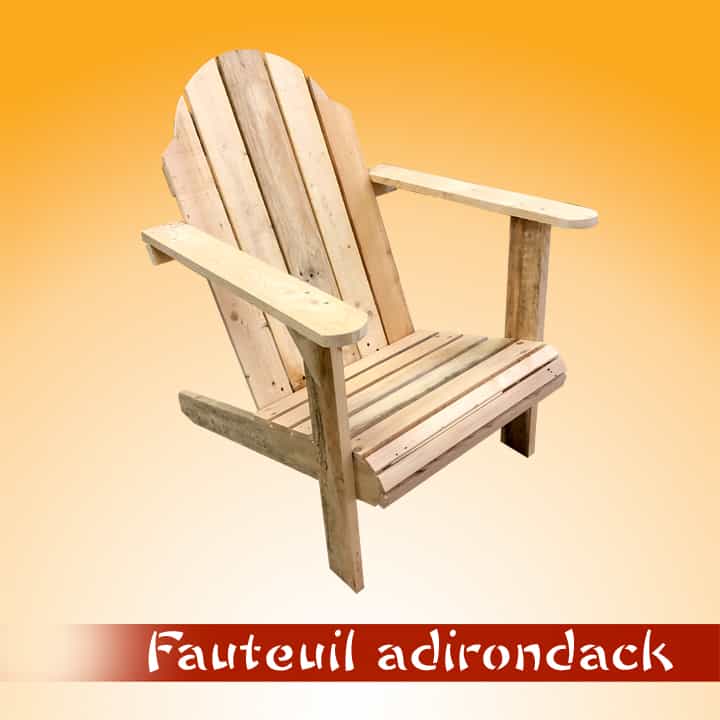 Fauteuil adirondack