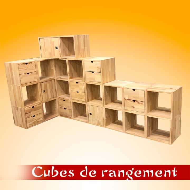 Cubes de rangement