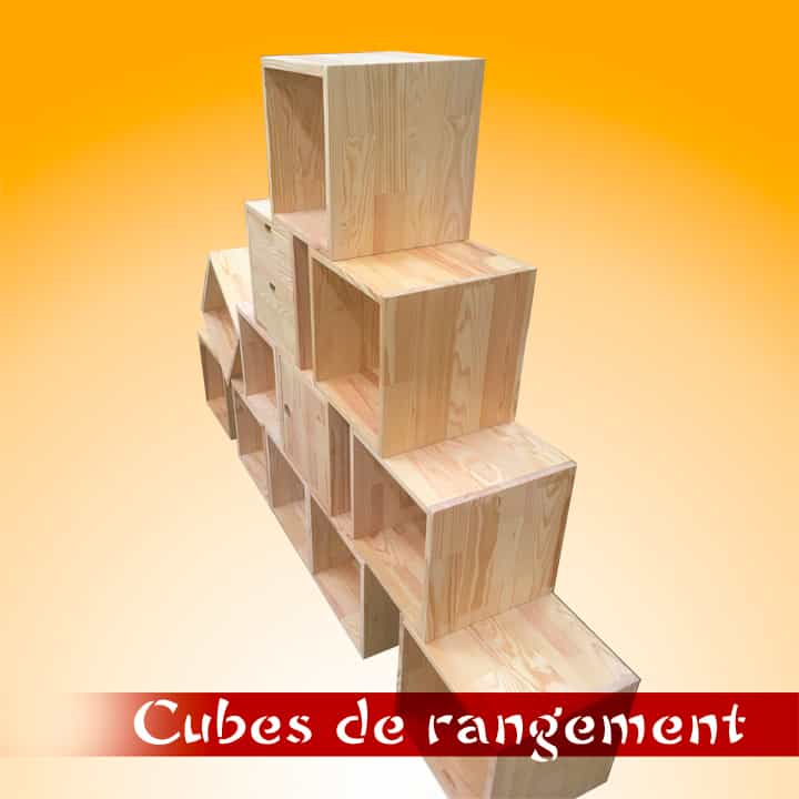 Cubes de rangement 3